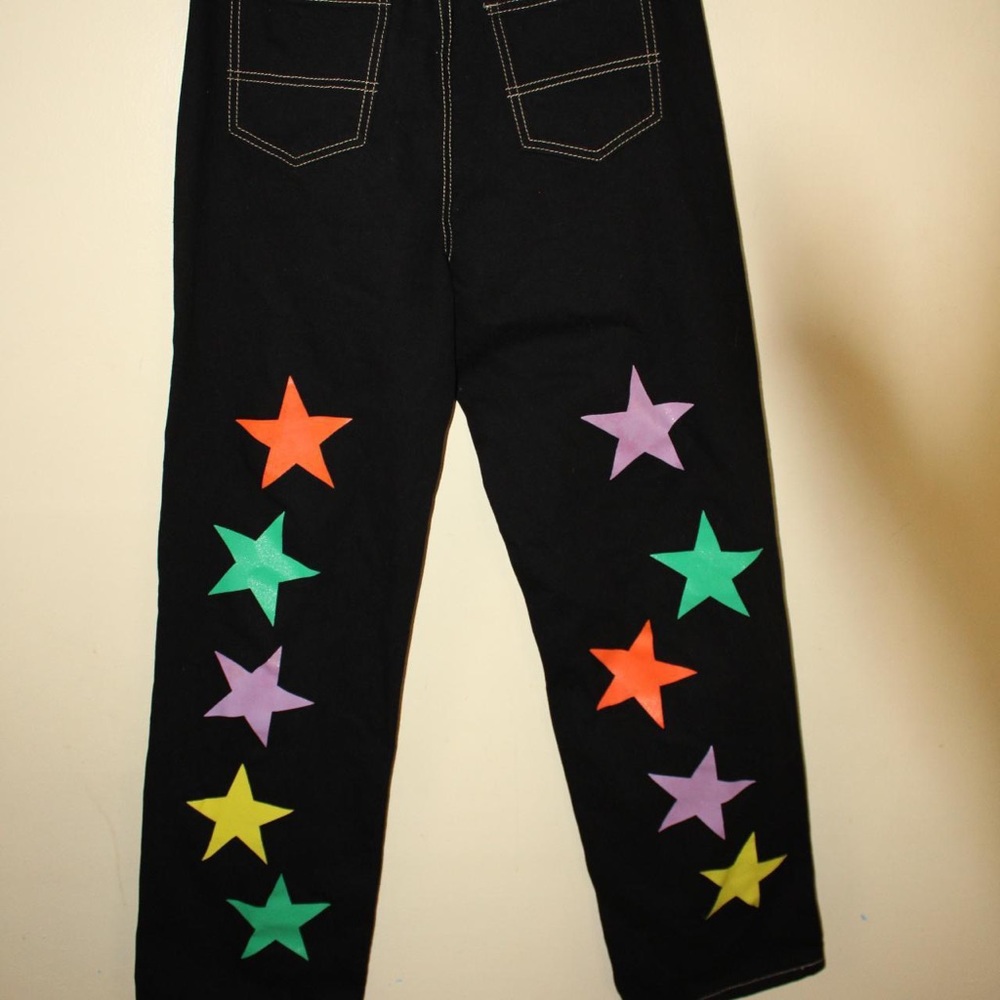 Colorful Star Dark Wash Jeans